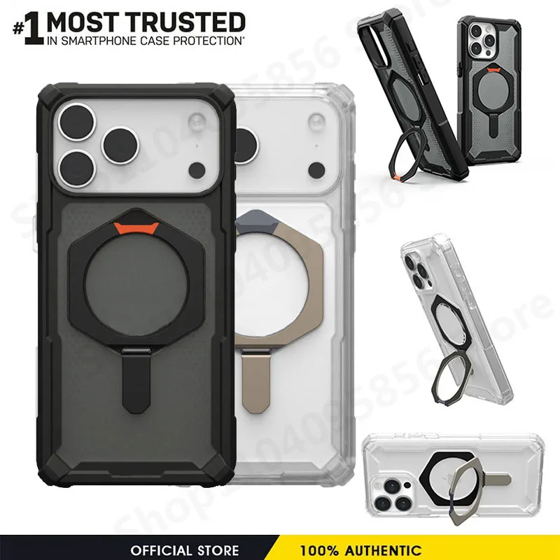 Shockproof Kickstand MagSafe Rugged Armor Case with Magnetic Stand Cover