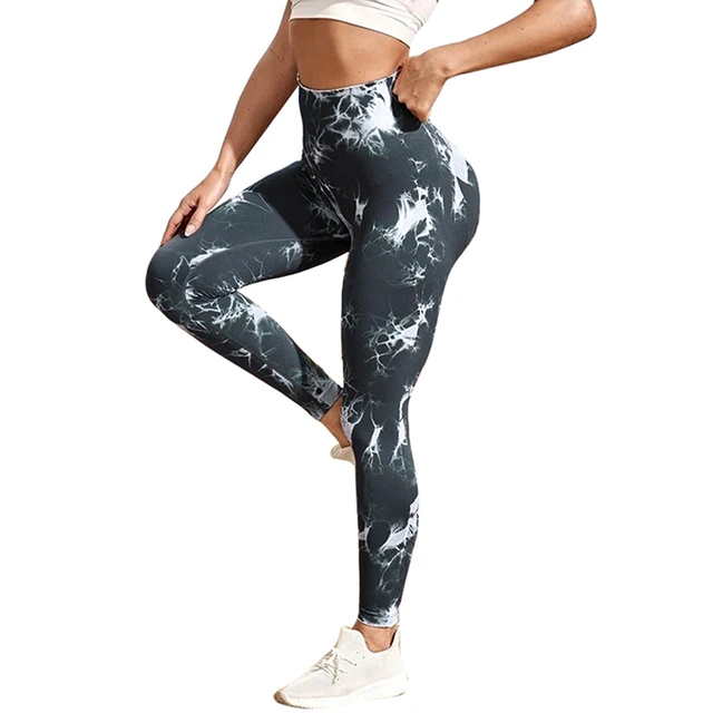 Fashion Seamless Tie Dye Leggings Women For Fitness Yoga Pants Push Up  Workout Sports Legging High Waist Tights Gym Ladies Clothing(#Orange 2) @  Best Price Online