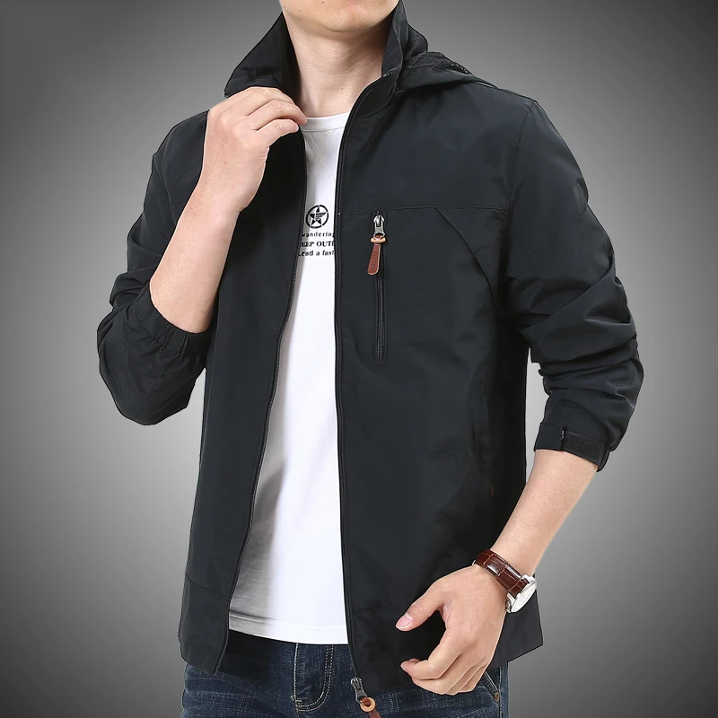 

2024 Men's Tactical Jacket Hunting Waterproof Jacket Outdoor Hiking Sports Soft Shell Hood Hooded Military Camping Hiking Suit