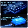 Ulefone Armor 24 Rugged Phone 22000mAh Up to 24GB+ 256GB 6.78"120Hz Smartphone 64MP+64MP NFC Phone LED Light Global Version 2