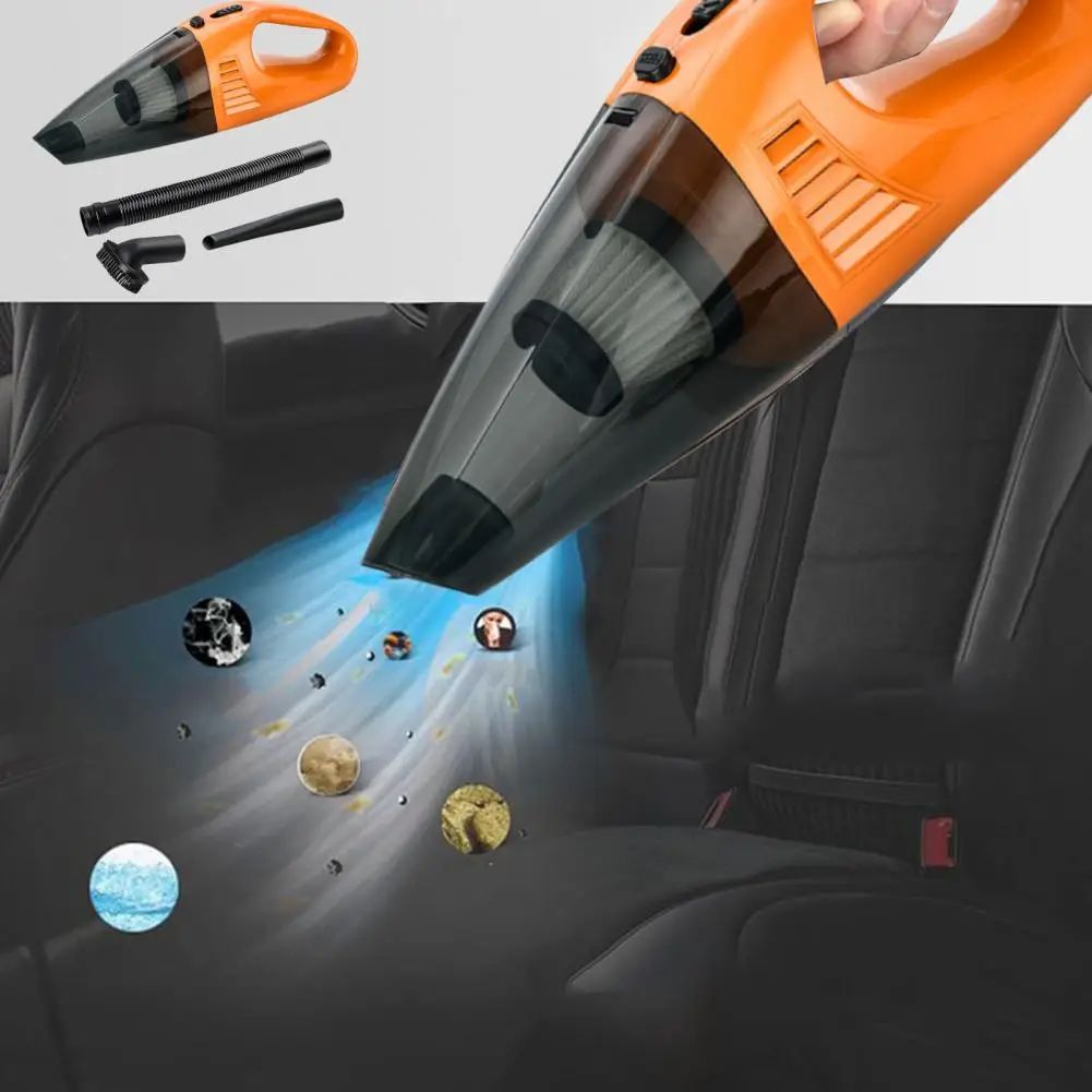 1 Set Car Vacuum Cleaner 75W High-power Multiple Accessories Portable Cordless Home Car Interior Dual Use Hand Held Vacuum hand held portable laser clean razortek laser cleaning for metal surface treatment