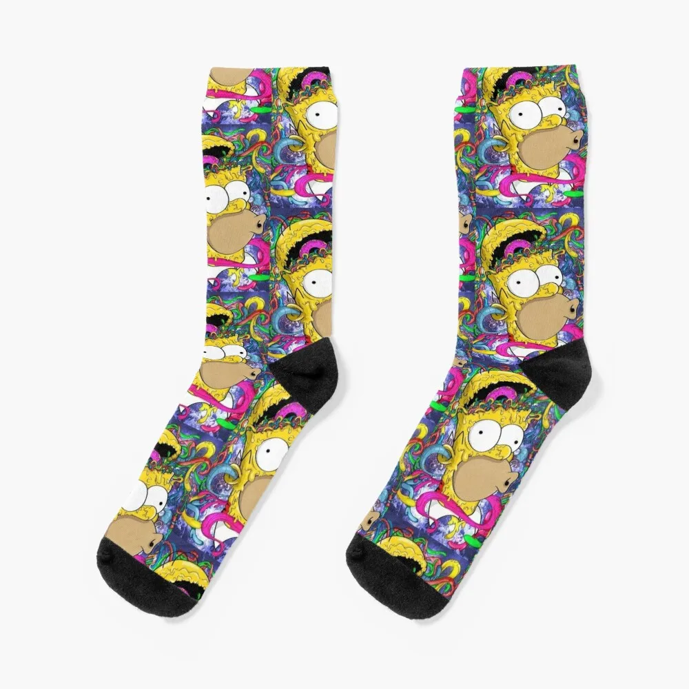 Crazy Homer Socks Children's sport Man Socks Women's