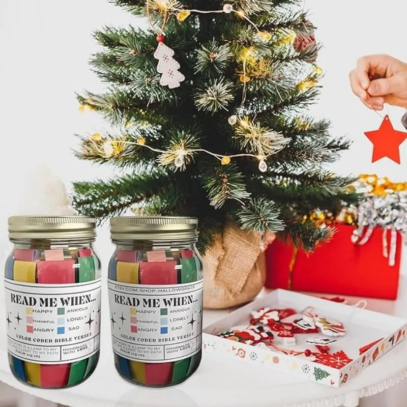 Cultural Cards Bible Verses Jar for Christmas