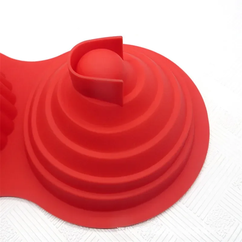 Stampo In Silicone Per Torte E Dolci - 2 Pezzi Rotondi Da 26cm Con Pennelli Inclusi