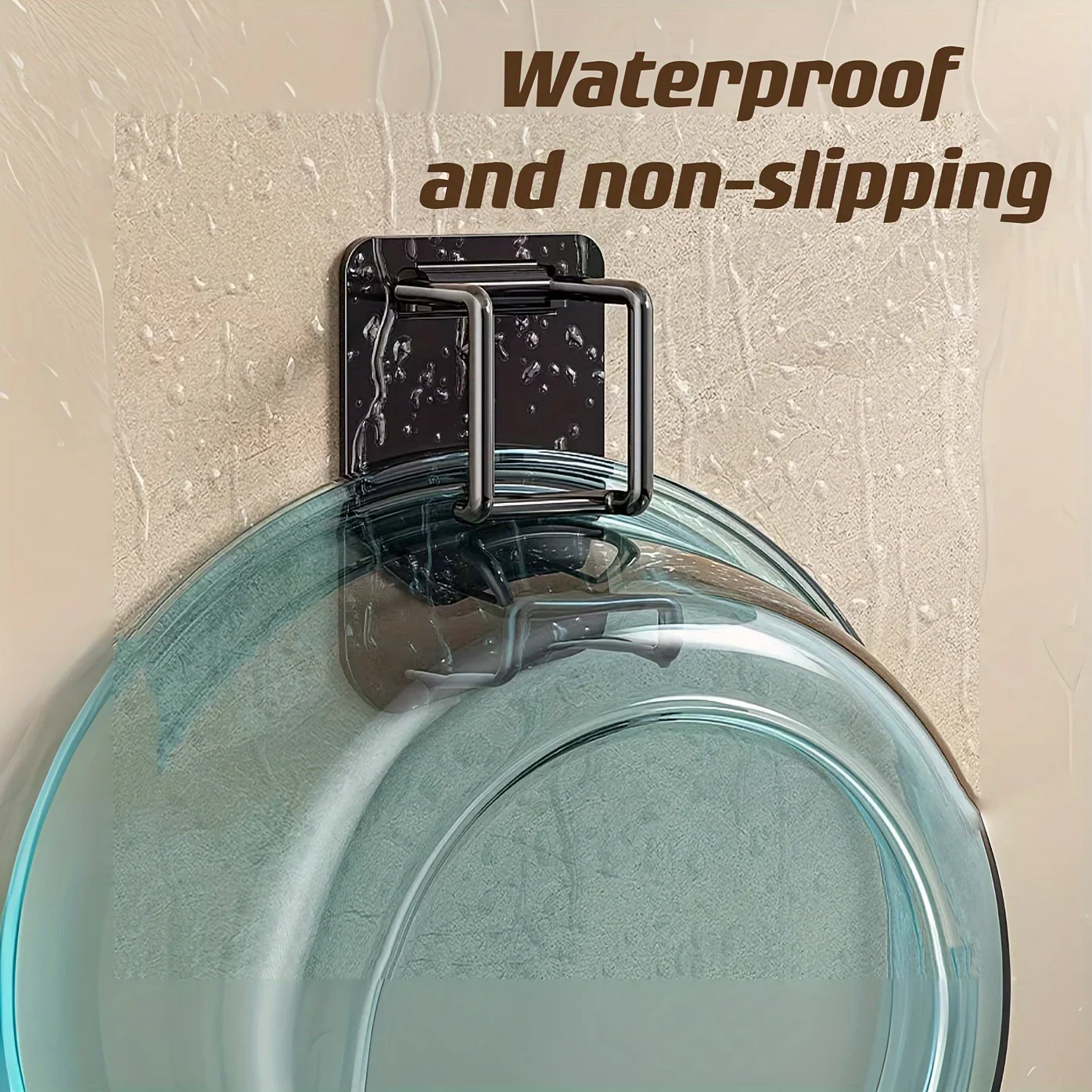 No Punching Washbasin Hook Toilet Washbasin Rack Bathroom Basin Storage Rack Hanging Basin