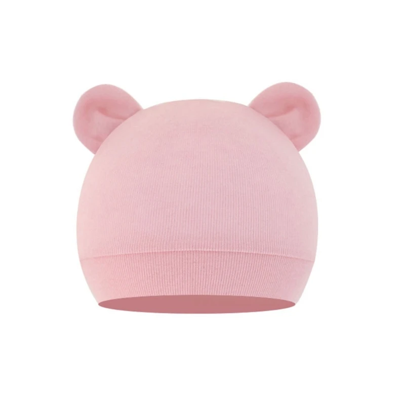1Pc Baby Caps Bear Hat Cotton Baby Caps for Newborn Photography Props Caps Accessories Kid Boys Girls Hats Child Beanie 4