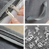 Clothes Storage Bag 5 Pack Blanket Storage 90L 60x40x35cm Large Storage Bag Set with Handles,Foldable Breathable Closet Storage 6
