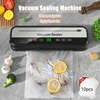 SZUK Electric Vacuum Sealer Dry Wet Food Sealing Packaging Kitchen Food Sealing Convenient Smart Touch Key Built-in Cutter 1
