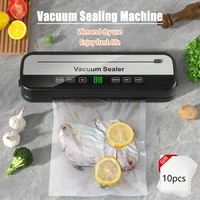 SZUK Electric Vacuum Sealer Dry Wet Food Sealing Packaging Kitchen Food Sealing Convenient Smart Touch Key Built-in Cutter 1
