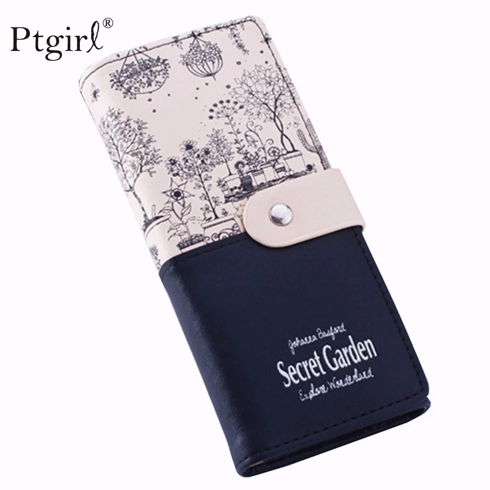 

Women Wallets Ladies Card Purse Clutch Female Carteras Mujer Monederos Women's Bag Ptgirl Feminina Clutch Wallet Long Purses Bag