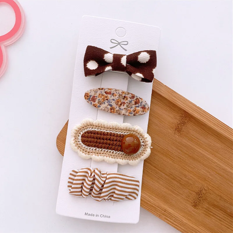 2025 Cute Bow Flower Hairpins Set Women Girls Children Hair Clips Pin Barrettes Accessories Hairclip Headwear Headdress Ornament – Detail 26