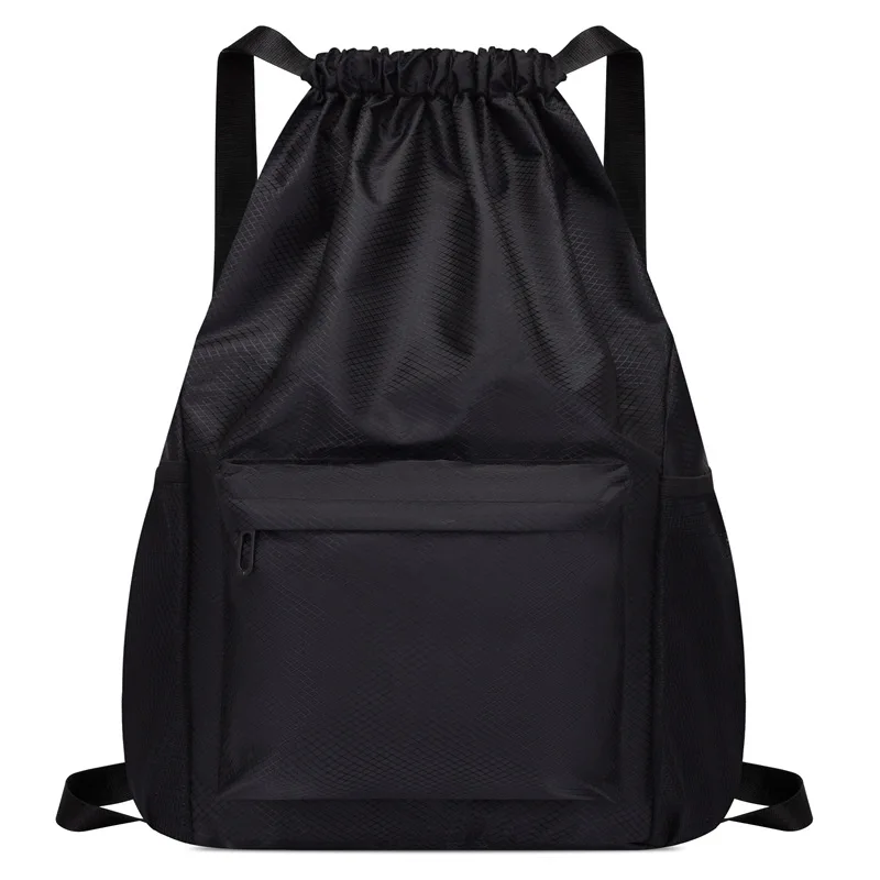 2023 HOT Drawstring Backpack Fashion School Gym Drawstring Bag Casual String Knapsack School Back Pack For Teenager Women Men
