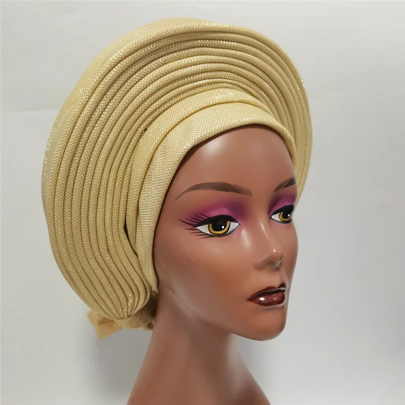 Hot African Femme turbante Hijab Nigeria Head Wrap donna nigeriano