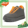 New Rockstar Choppa Trendy Hip-hop Big Toe Bread Shoes Niche Board Shoes High Top Rap Outfit PDF 1