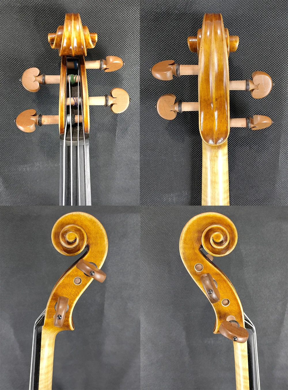 50 Years Old Spruce Copy of a 19th Century Italian Viola Size 16 inch #3085 Stradivarius Professional Handmade Oil Varnish