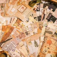 

20Pcs Creative Vintage Message Paper Stickers Scrapbooking DIY Craft Hang Tag Stationery Retro Hand Account