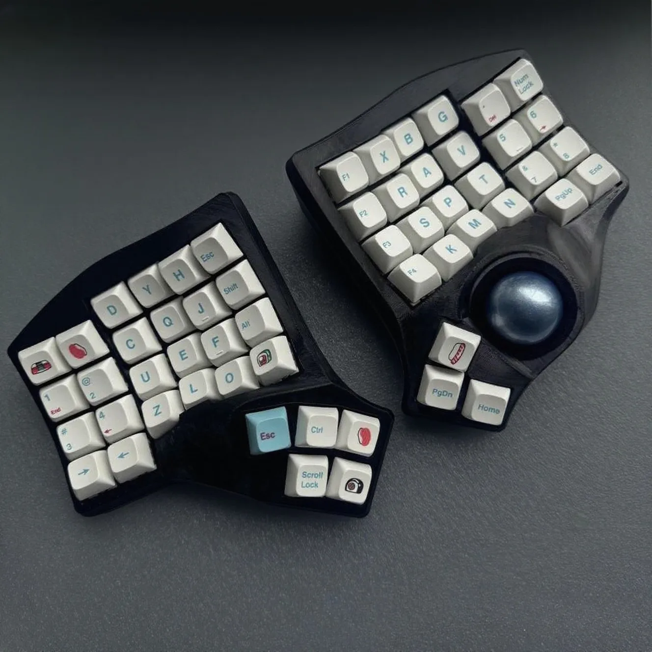【新品】Charybdis 無線 自作キーボード 分割キーボード Charybdis MK2/MK1 4x6分割キーボードキット カスタム ホット