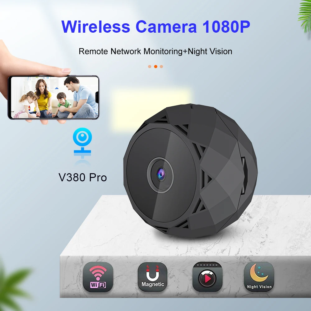 WD11 ̴ ī޶  ī޶, 1080p HD ߰  ũ  ,  ̴ ķڴ,   IP ī޶