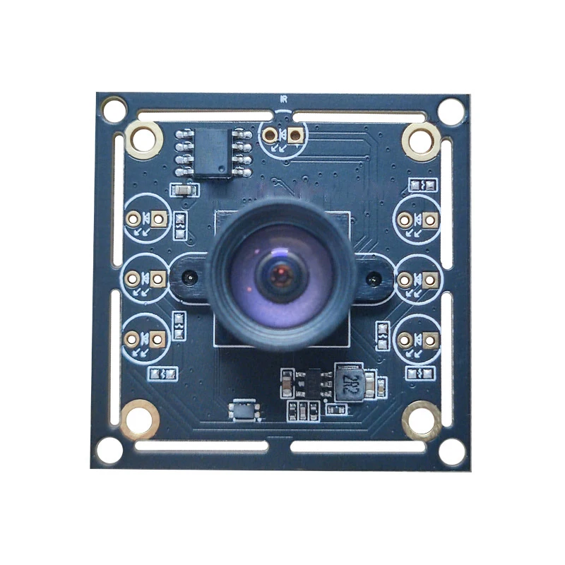 OV9732 1MP Camera Module 100 Degree MJPG/YUY2 Adjustable Manual Focus 1280x720 PCB Board with 2M Cable for WinXP/7/8/10/Linux