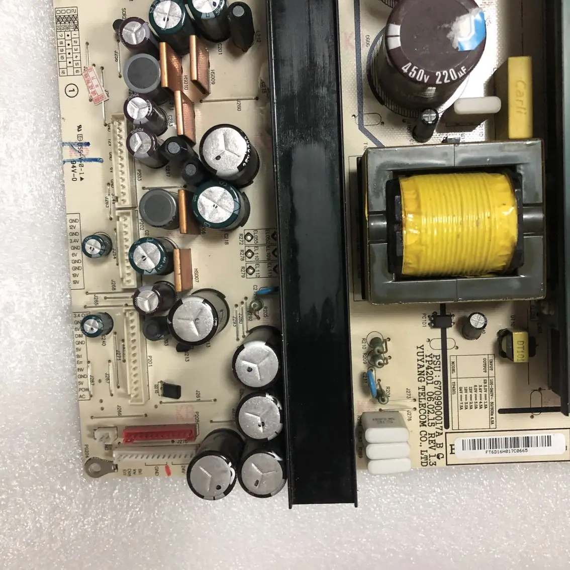 Trabalho de Teste para lg 42lc2r-th 42lc2rr-cl 6709900017a Yp4201 Placa de Energia 100 - Imagem 2
