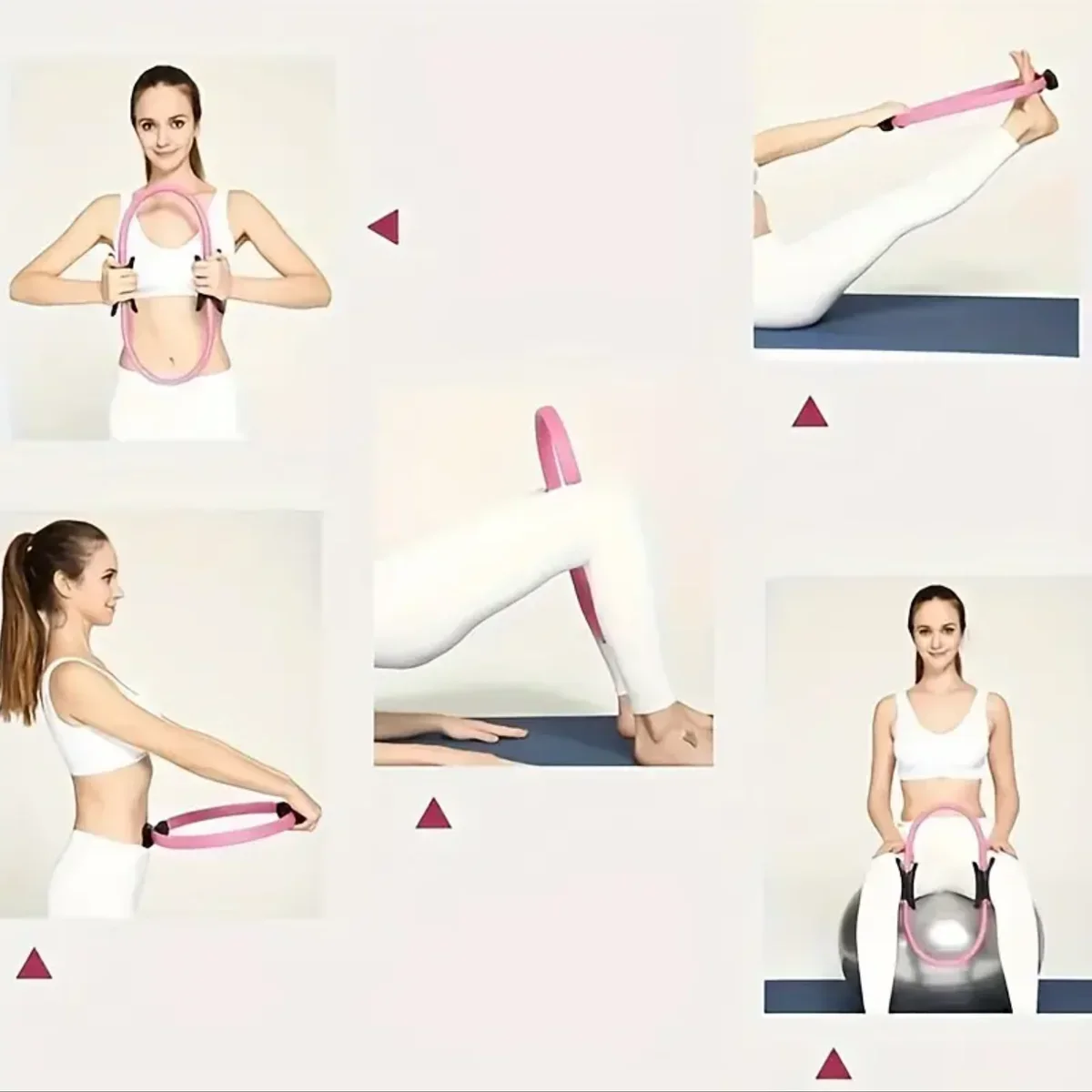 Yoga Circle, Pilates Ring, Women Girl Exercise