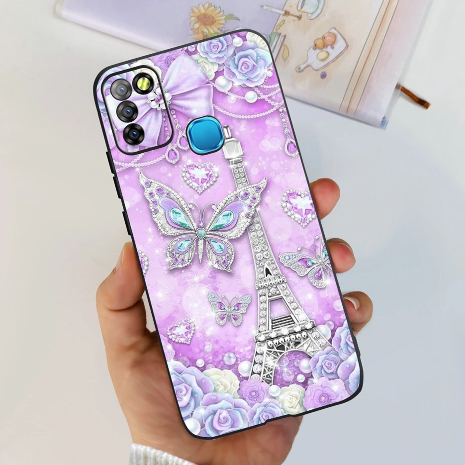 Luxury Painted Bumper Phone Case - Stylish Protective Back Cover