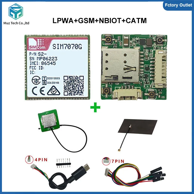 SIM7070G Mini Development Board kit IOT wireless Global frequency band ...