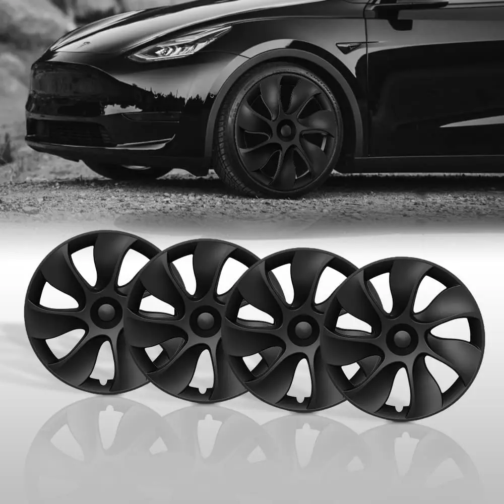 ForTeslaModelYHubcap19Inch4PCSModelYHubCapReplacementWheel