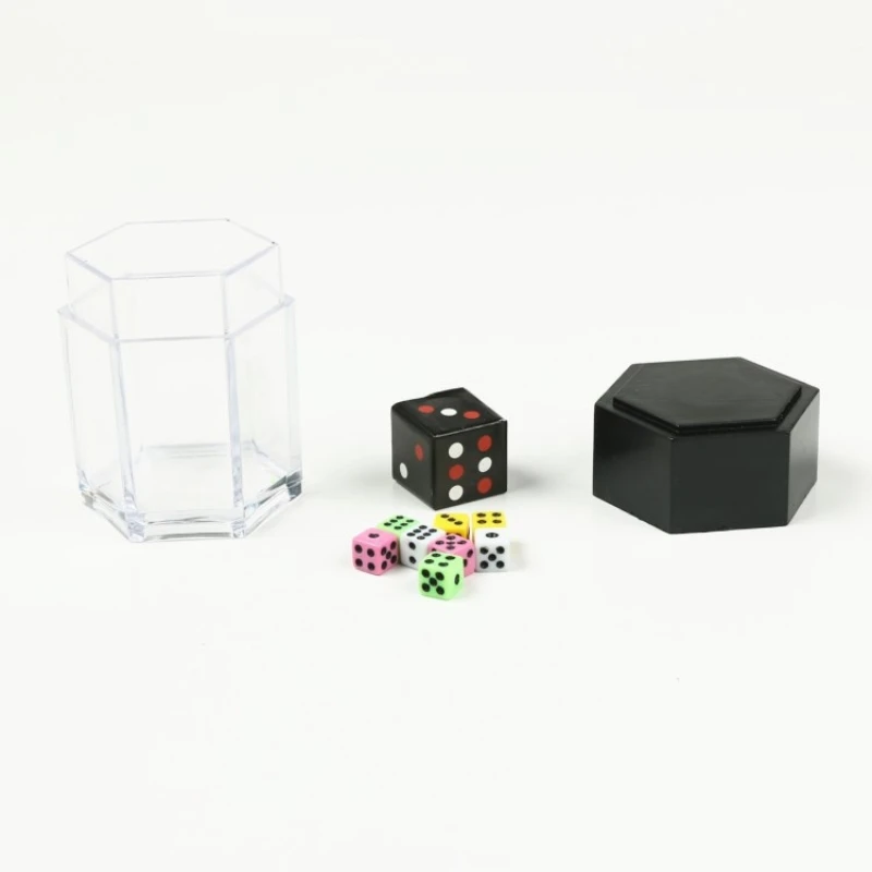 Exploding Dice Magic Toy Fun Kids Prank Gag Gift Easy Close-Up Trick Props for Magic Show & Practical Jokes magic dice magic trick toy magic tricks toy magic props toy magic tricks props magic trick props magic show props