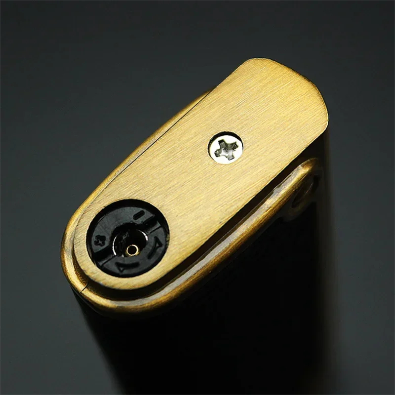 Genuine Leather Cigar Punch Lighters butane gas lighter cigarette lighter Refillable Windproof Gentlemen Jet Flame Cigarette Torch Embossed Windproof Lighter