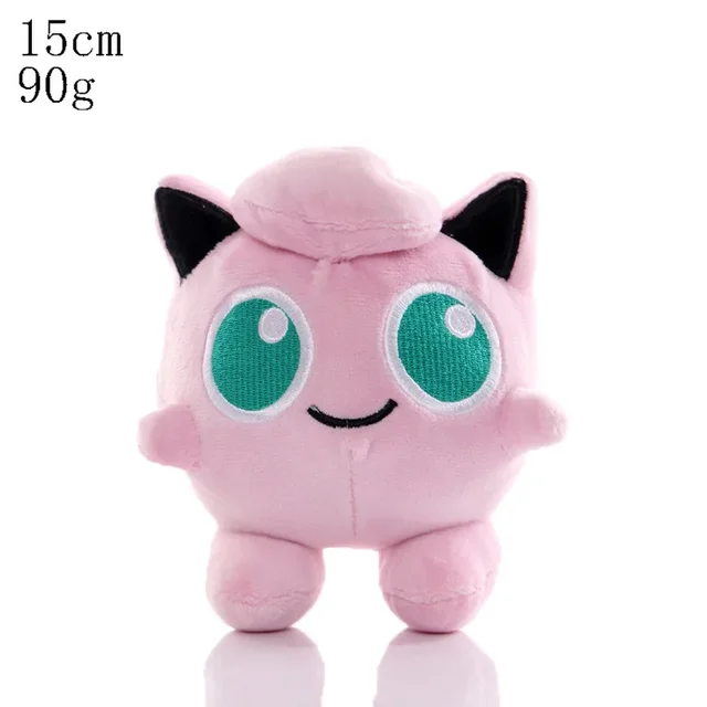 20cm Pikachu Pokemon Plush Doll Charmander Bulbasaur Squirtle Psyduck Eevee Plush Soft Stuffed Animals Peluche Plushie Toy Gifts 10