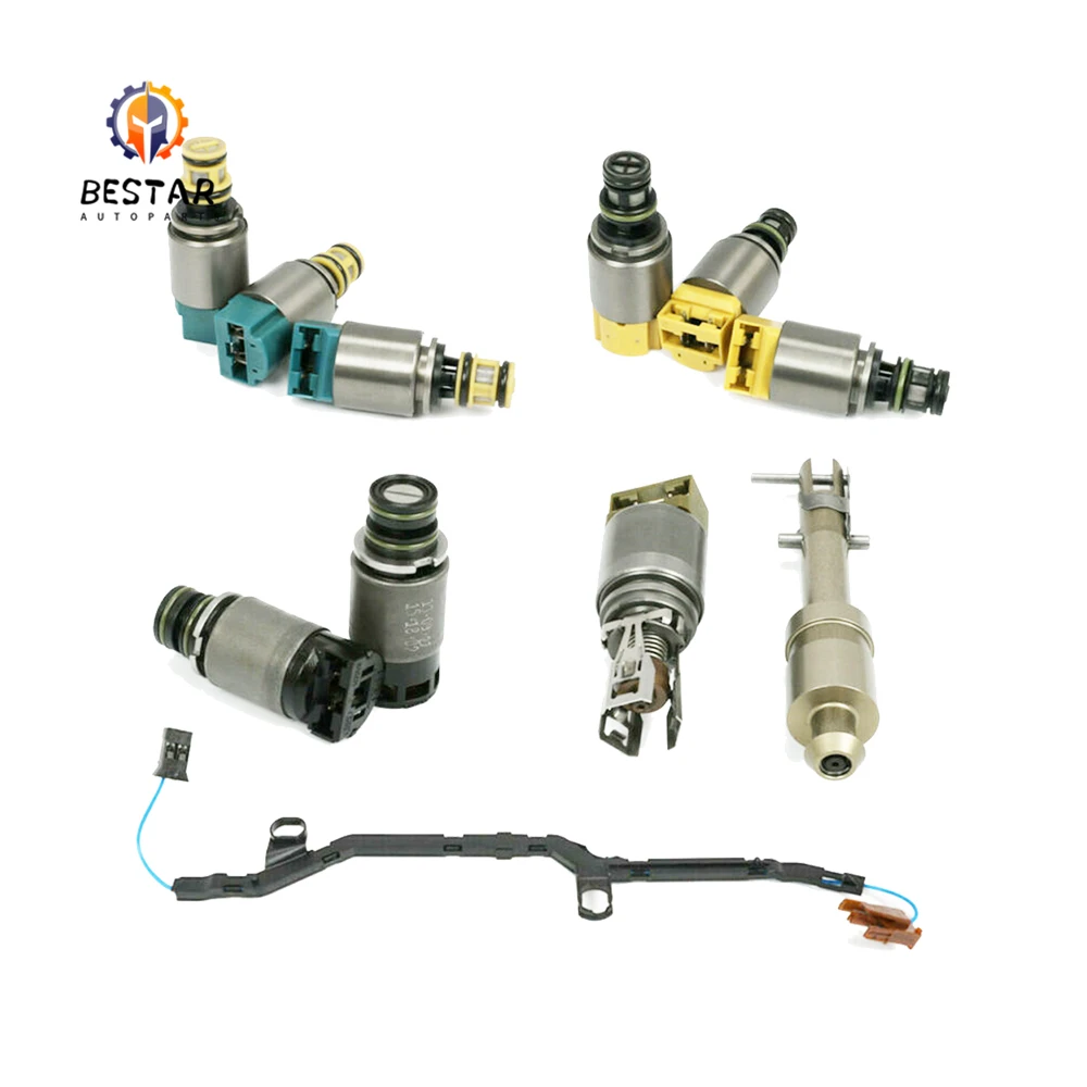 

1068298043 Transmission Solenoid Kit & Harness For For BMW ZF6HP19 ZF6HP26 ZF6HP32 ZF 11PCS BESTAR Car Accessories