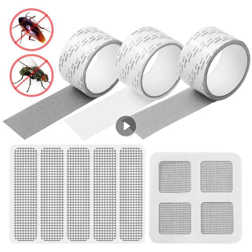 Fix Net Window Anti Mosquito Fly Bug Insect Repair Screen Patch Stickers MeshJM 