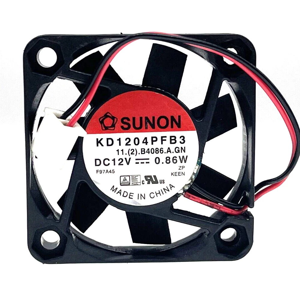 

Brand New KD1204PFB3 4cm 40mm 4010 40*40*10mm DC 12V 0.86W Dual Ball Bearing Cooling Fan