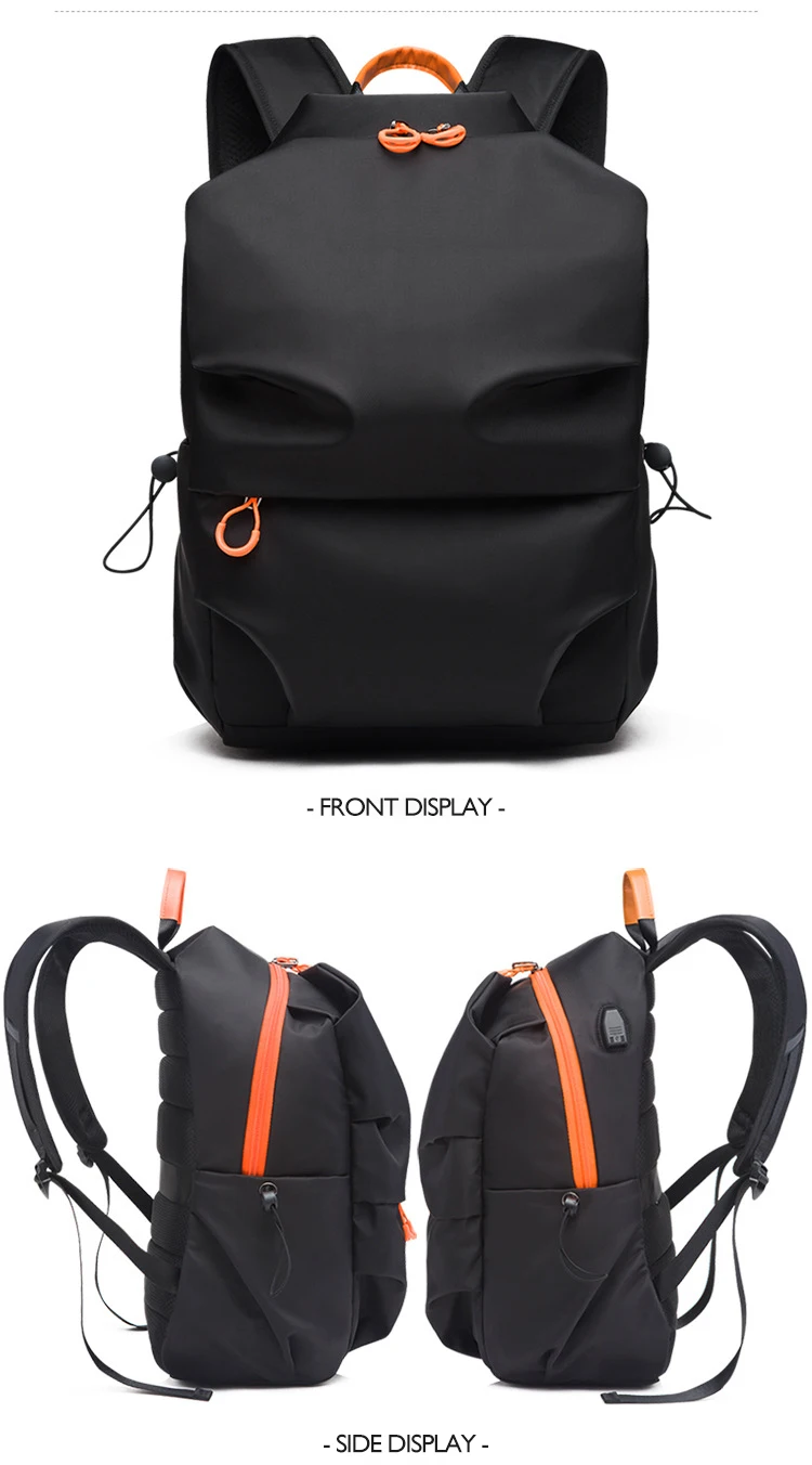 2024 New Fashion School Bags Men's Multifunction USB Waterproof Laptop Backpacks For Teenager Women Luxury Travel Male Mochila