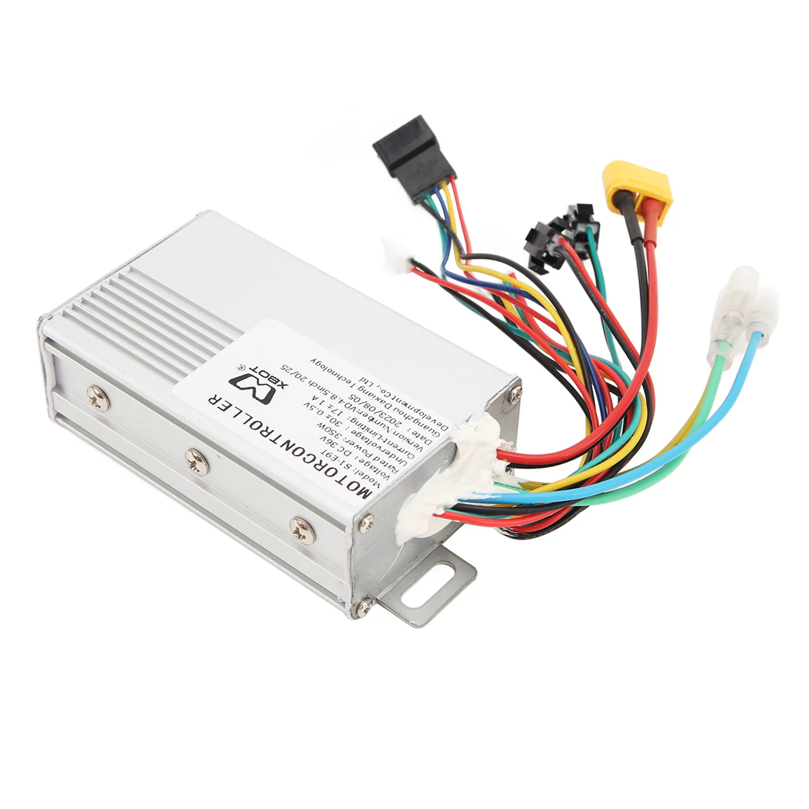Electric Bike Motor Controller High Temperature Resistant Good Heat Dissipation Electric Scooter Controller for Cycling