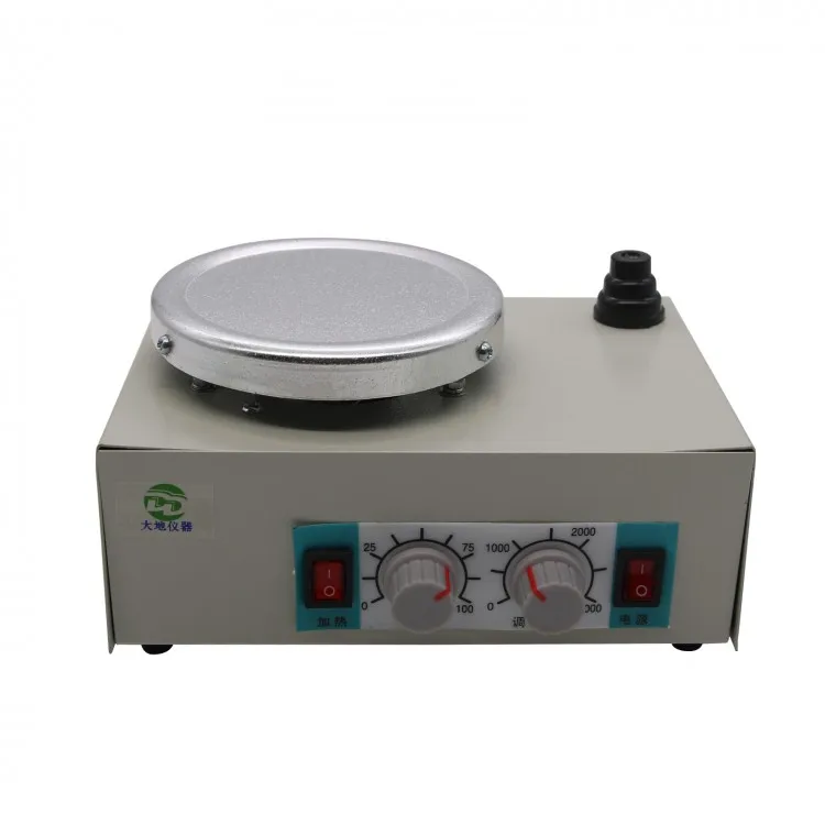 CJJ79-1 Hot Plate Laboratory Magnetic Stirrer Mixer For Adjustable Speed & Temperature