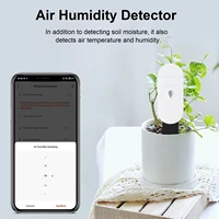 Zigbee Temperature Humidity Moisture Detector Smart Soil Tester Moisture Sensor Phone App RealTime Monitor for Home Garden - Image 6