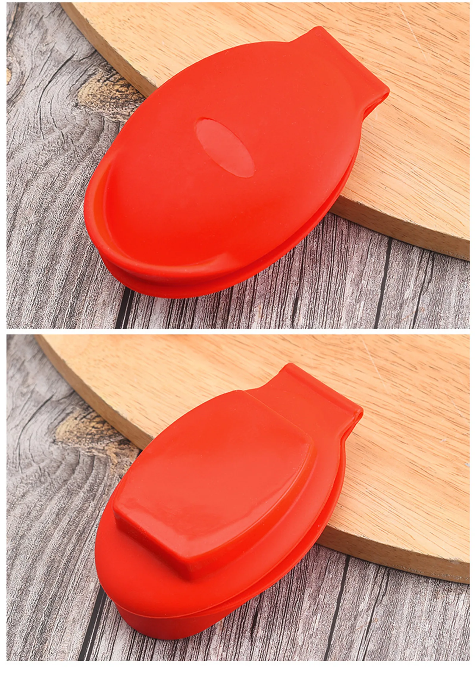 Pince à main en silicone pour écailler les huîtres, ouvre-coquillages,  outil de cuisine pour fruits de mer, ouvre-huîtres opaques, nouveau