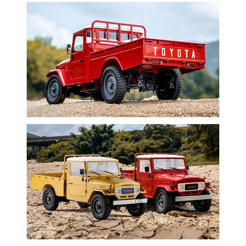 Fms Rc Cars 1/12 Toyota Fj45 Pickup Truck Rtr 1:12 4wd Raido Control Scale Crawler Japan Vehicle Adult Kids Toys Christmas Gifts 2