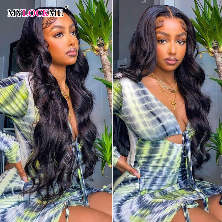 

30 32Inch Brazilian Body Wave Lace Front Wig 180% 13x4 13x6 HD Lace Frontal Wigs For Women 4x4 Lace Closure Wig Pre Plucked