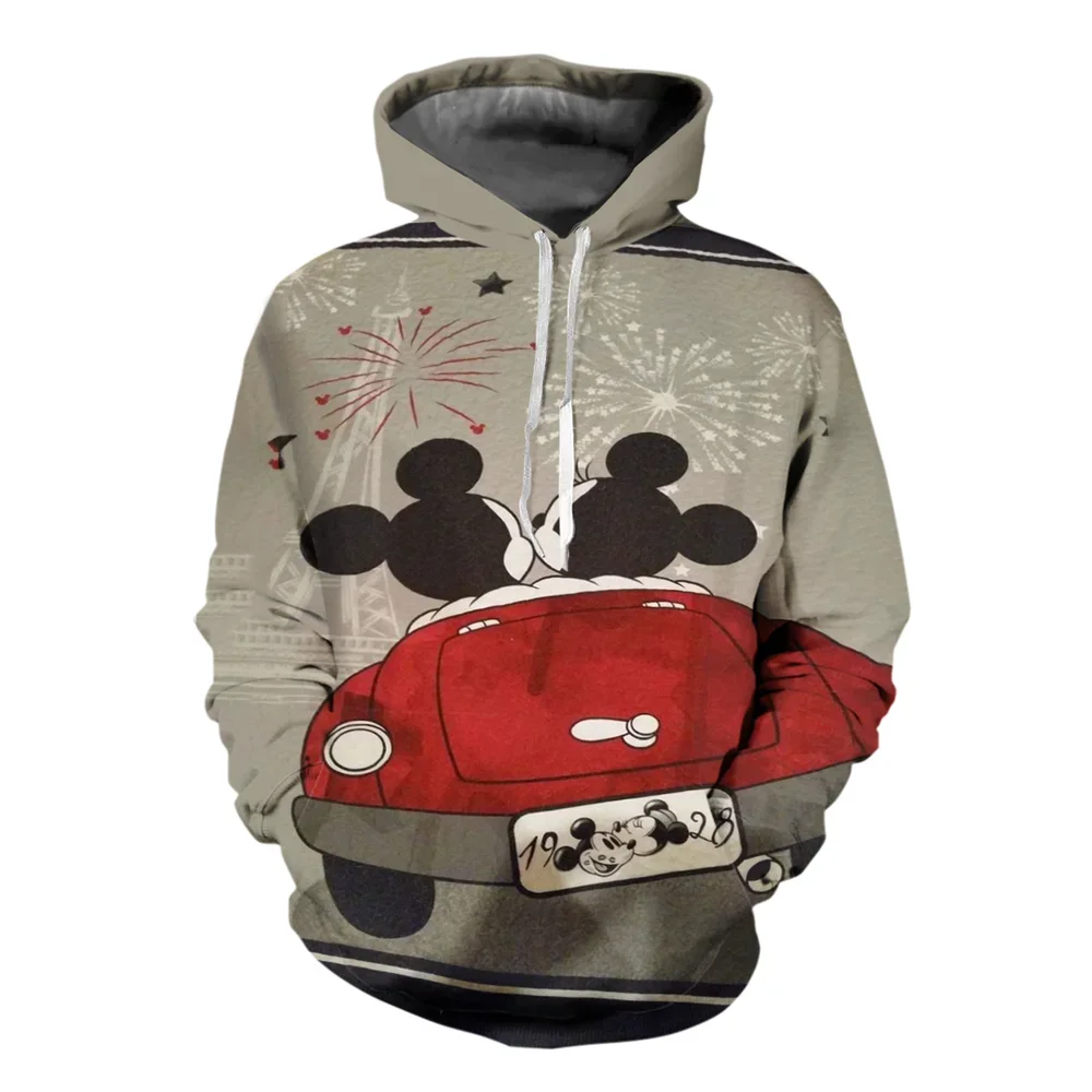 thumbnail image 1 of Sudadera con capucha de invierno con dibujos animados de Disney para hombre, sudadera con estampado 3D de Mickey Mouse, estilo informal de moda urbana para hombre, 1 of 5