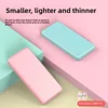 New 20000mAh Ultra Thin Portable Power Bank 20W Super Fast Charger Powerbank Dual Output Dual Input External Spare Battery Pack 3