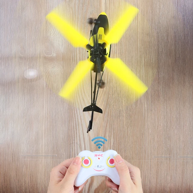 RC Aircraft Infrared Gesture Sensing 2 Channel Suspension Helicopter Anti-fall Charging Light Aircraft Toys Children's Gift 2