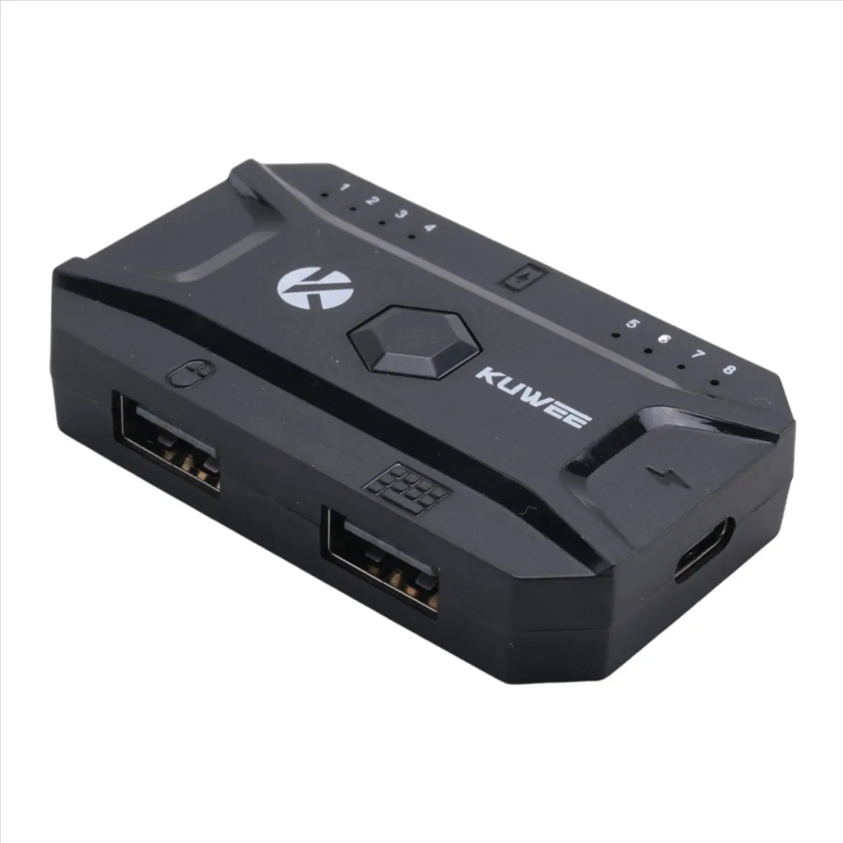 9월. 블루투스 허브 USB 5.0 변환기 유선 키보드 및 마우스를 무선 허브 어댑터로 변환하여 태블릿, 노트북, 모바일용으로 8개 장치를 지원합니다.