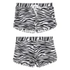 Mens Zebra Stripes Swimming Swim Trunk Shorts Drawstring Elastic Waistband Beach Sport with Pockets Swimwear 6