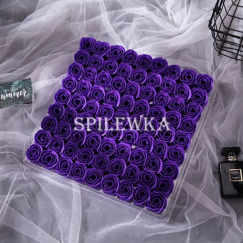 Luxurious Three-Layer Rose Bouquet Gift Box - Set of 25 Elegant Faux Flowers