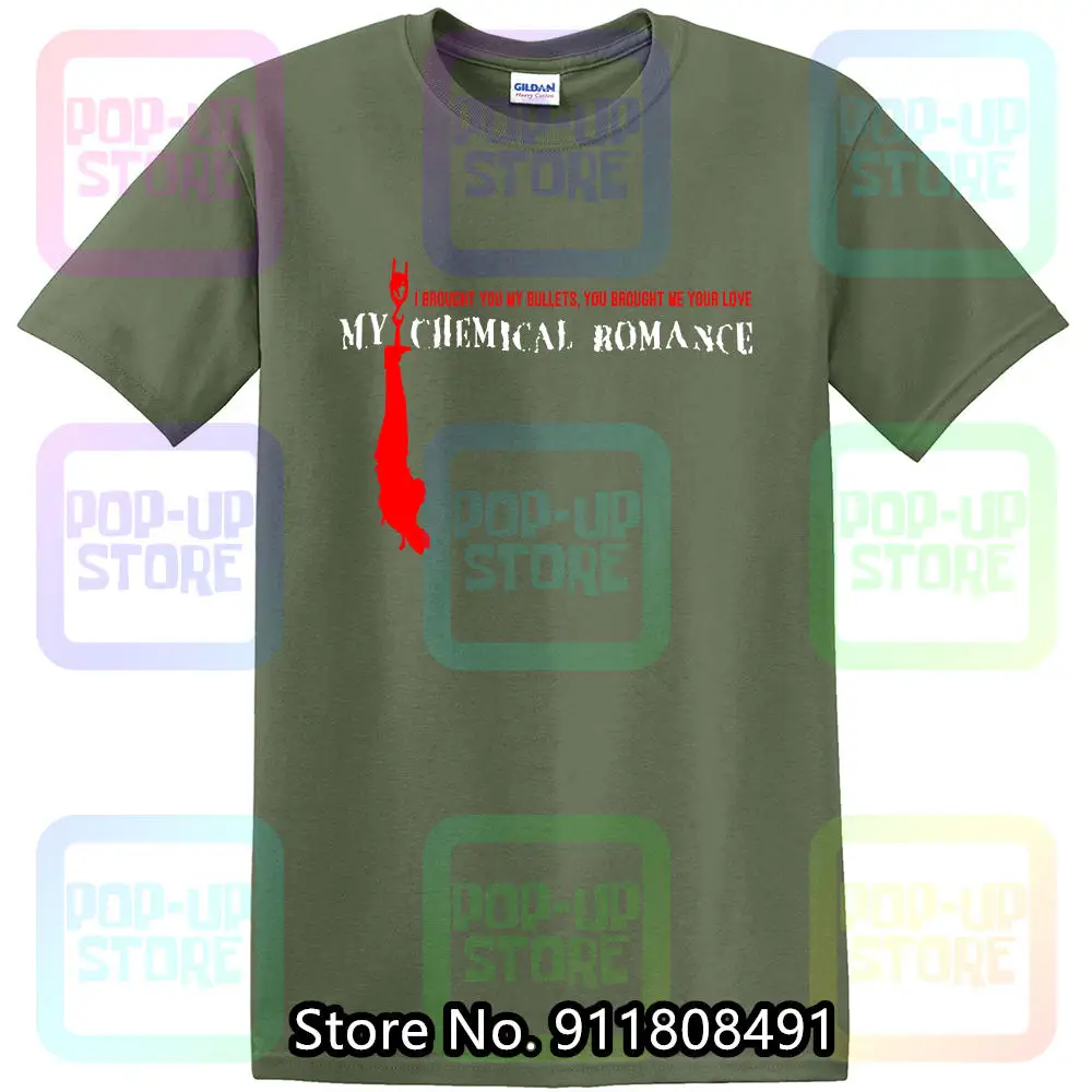 Kaus My Chemical Romance Ukuran Xl T 