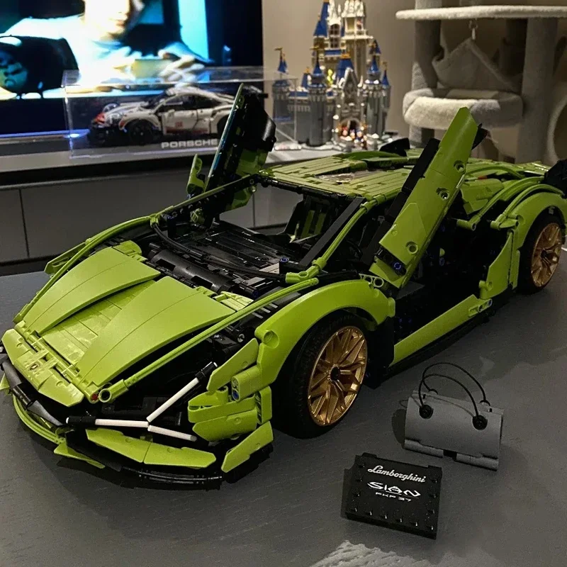 Wall display for LEGO® Technic 42115 Lamborghini Sián / Luxury