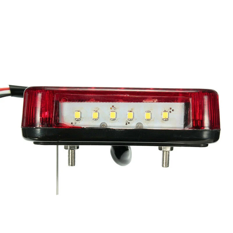 LED 12V Car Truck Rear Tail Light Warning Lights Rear Lamp 1pc for Trailer Caravans led tail lights led warning lights